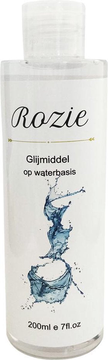 Rozie Glijmiddel Op Waterbasis - Transparant - 200 ml