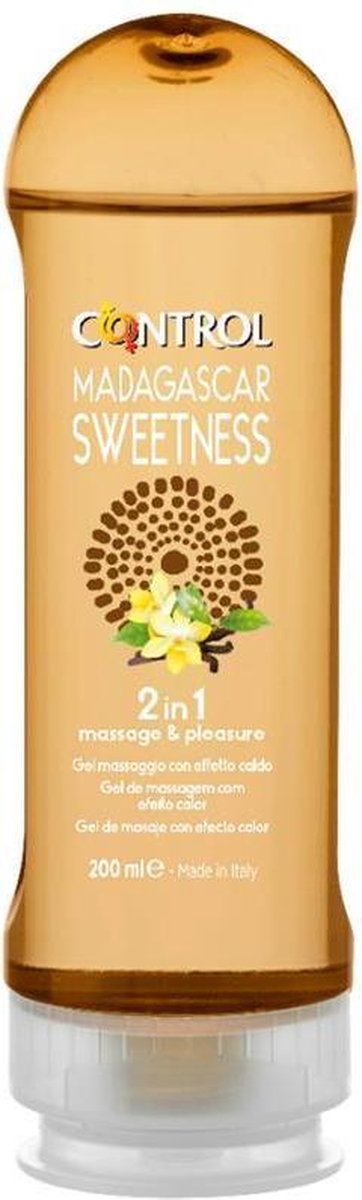 Control 2-1 Massage & Pleasure Madagascar Sweetness 200ml / Sex / Erotic Toys