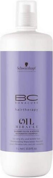 MULTI BUNDEL 2 stuks Schwarzkopf Bc Oil Miracle Barbary Fig Oil Restorative Shampoo 1000ml