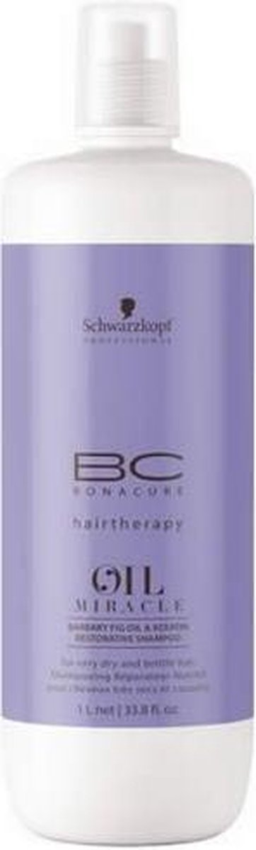 MULTI BUNDEL 2 stuks Schwarzkopf Bc Oil Miracle Barbary Fig Oil Restorative Shampoo 1000ml