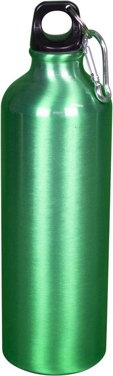 Aluminium fles 750 ml groen