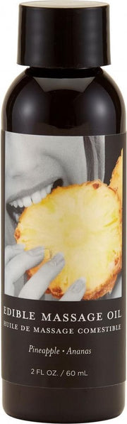 Pineapple Edible Massage Oil -- 2oz / 60ml - Massage Oils -