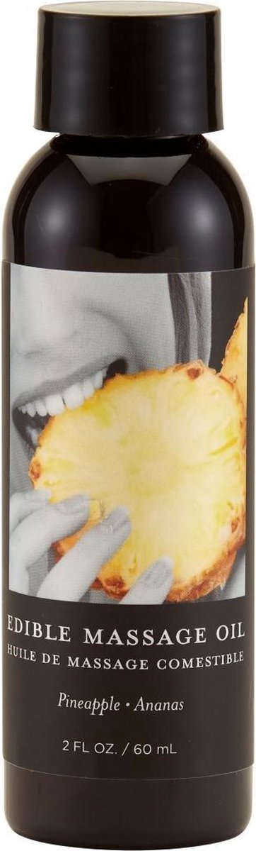 Pineapple Edible Massage Oil -- 2oz / 60ml - Massage Oils -