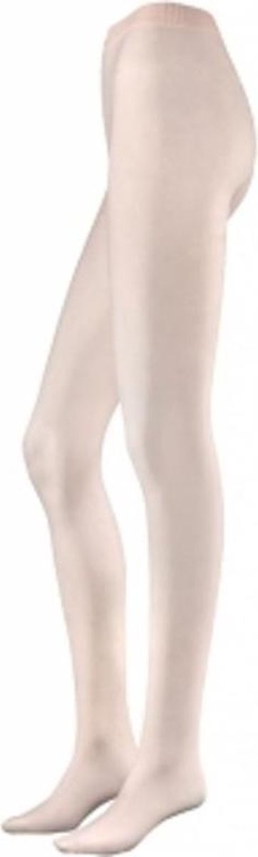 Papillon Panty Met Voet Roze Microfiber Maat L