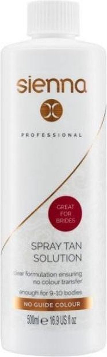 Sienna-x Zelfbruiner Liquid Bridal 500 Ml Dames Vegan Bruin