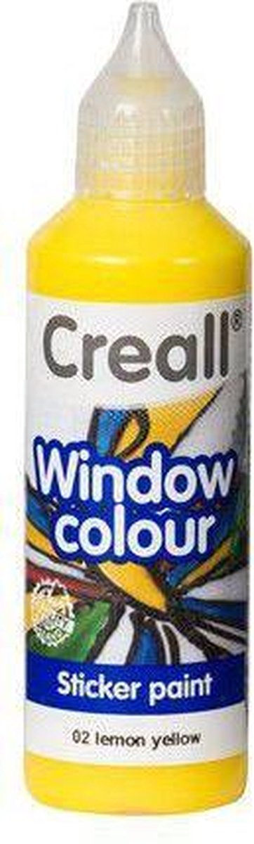 Creall Glass - glasstickerverf citroen geel 1 FL - 80 ML 20502