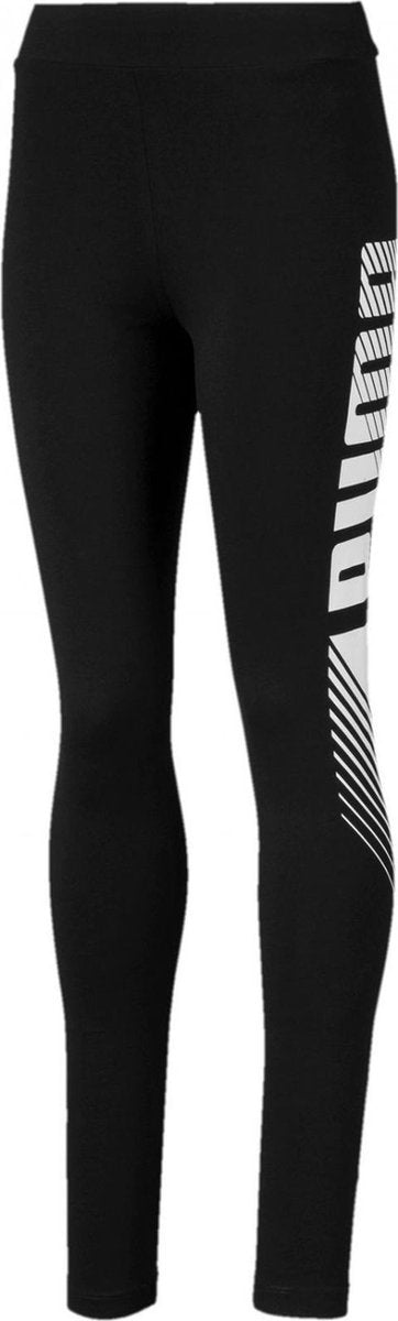 Puma graphic legging dames zwart wit 84733301