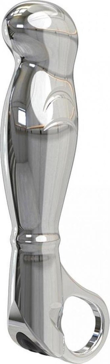 FORTIS Aluminium Vibrating Prostate Massager - Silver - Prostate Vibrators -