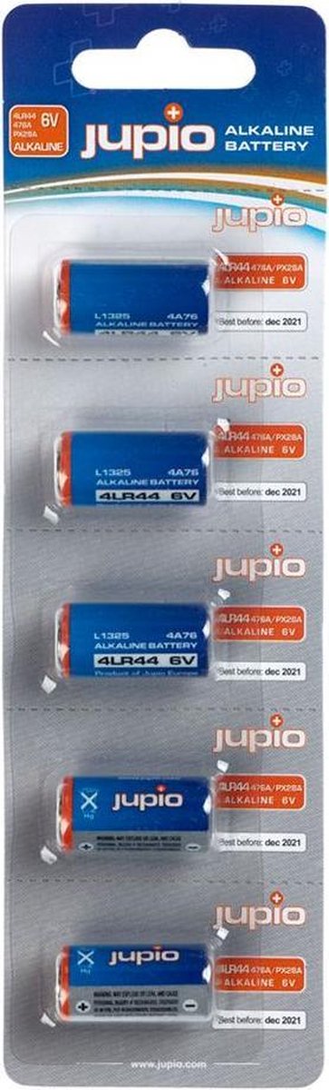 Jupio JCC-4LR44 household battery Single-use battery Alkaline 6 V