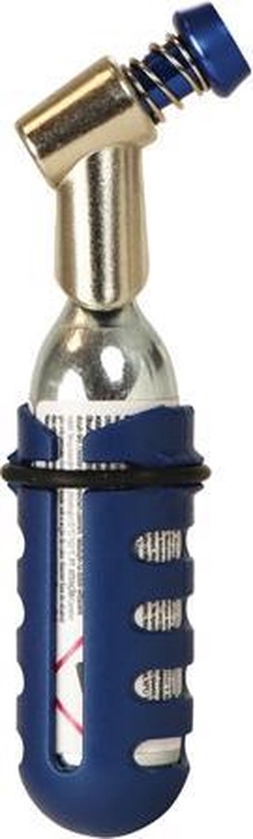 Dresco Co2 Pomp Met 16 Gram Co2-patroon Staal Zilver 2-delig