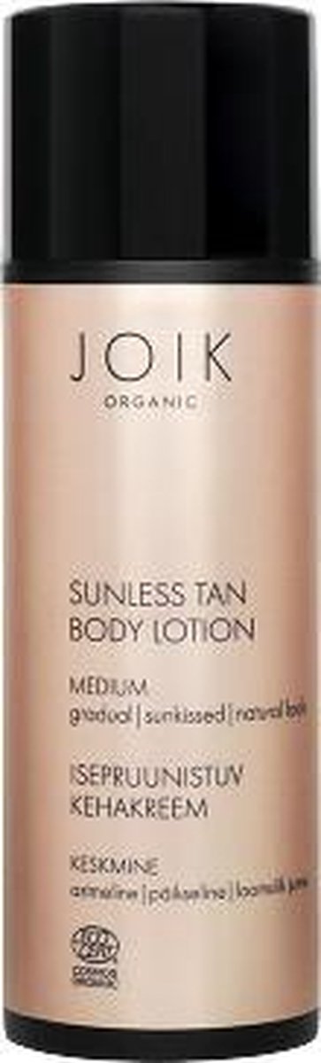 Joik Bodylotion Sunless Tan Medium Vegan Dames 100 Ml Bruin