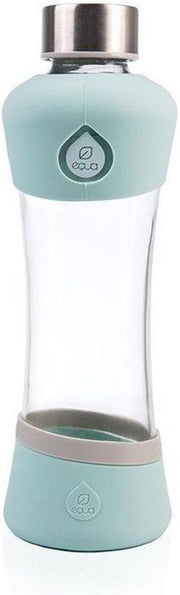 Equa Active squeeze glazen waterfles 550 ml - Mint