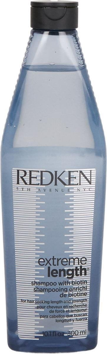 Redken Extreme Length Shampoo 300ml - Normale shampoo vrouwen - Voor Alle haartypes