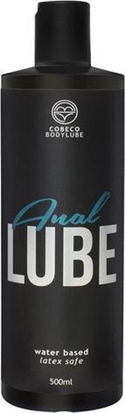 Cobeco Anaal Glijmiddel op waterbasis - 500ml | Waterbasis | Vrouwen | Mannen | Smaak | Condooms | Massage | Olie | Condooms |  Pjur | Anaal | Siliconen | Erotische | Easyglide