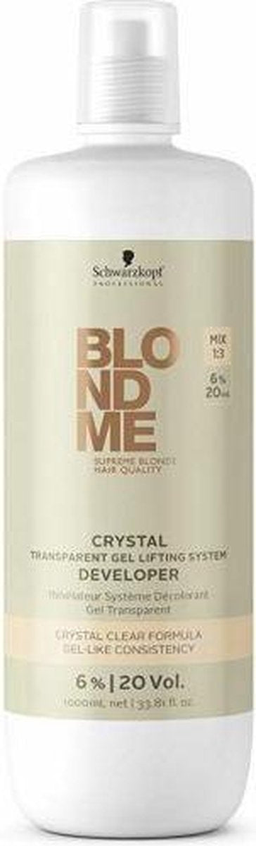 Schwarzkopf Professional Blondme Crystal Activating Lotion 20 Vol 6% 1000 ml