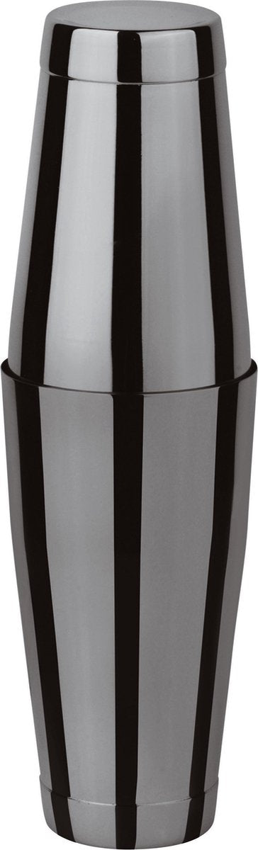 Paderno Boston Shaker BAR Zwart 0.79/0.59 Liter