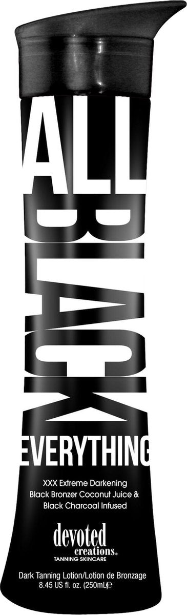 Devoted Creations - All black everything zonnebankcreme - 250ml