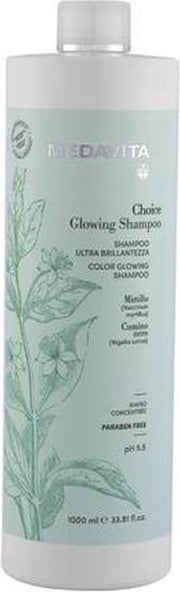 Medavita Choice Color Glowing Shampoo  Gekleurd Haar 1000ml
