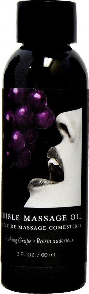 Grape Edible Massage Oil - 2oz / 60ml - Massage Oils -