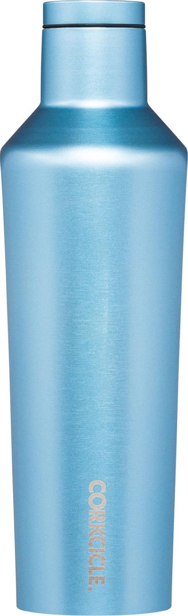 Corkcicle Canteen - 475ml Moonstone Metallic blauw - Thermosfles - Corkcicle Metallic Series - Roestvrijstaal RVS