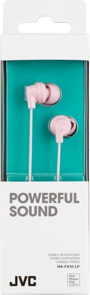 JVC HA-FX10-LP-E Kleurrijke in-ear hoofdtelefoon