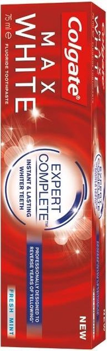 Colgate Max White Tandpasta - Expert Complete Fresh Mint - 75 ml