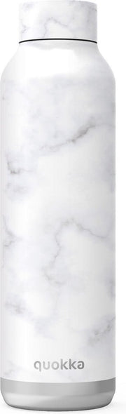 Quokka Solid Marble Steel Bottle Daily 630Ml