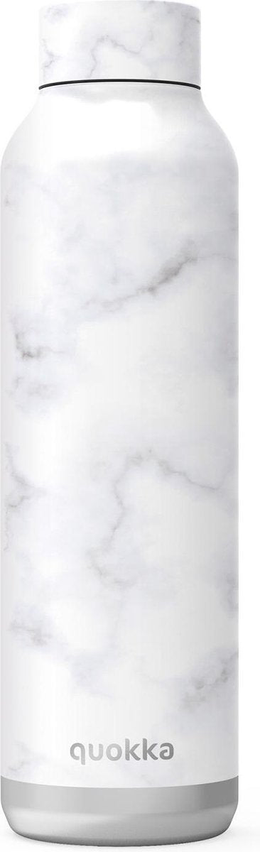 Quokka Solid Marble Steel Bottle Daily 630Ml