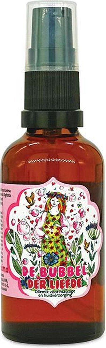 Oliemix voor massage en huidverzorging De Bubbel der Liefde 50 ml