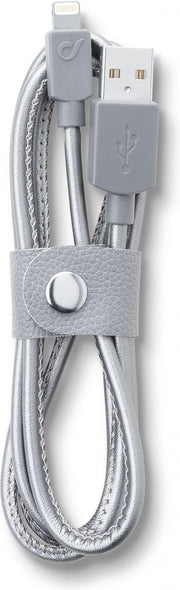 Cellularline USB Type-A/Lightning mobiele telefoonkabel USB A Grijs 1 m