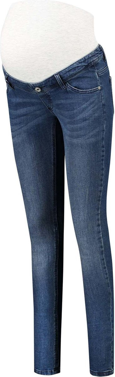 Prénatal Zwangerschapsbroek - Skinny Fit - Blauw Denim - W32 X L34