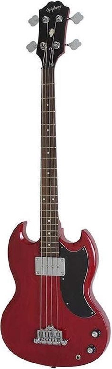 Epiphone EB-0 Cherry 4-snarige basgitaar