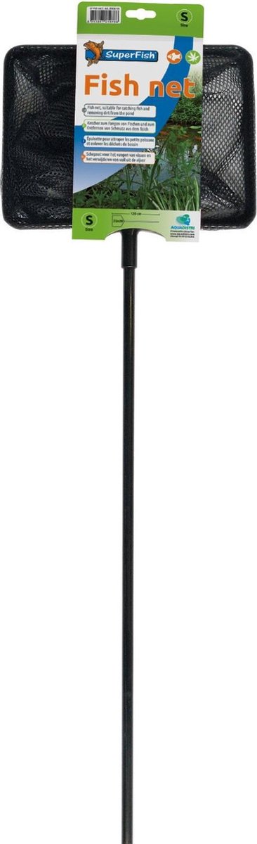 Tele schepnet mini 25x25 cm met steel 120 cm