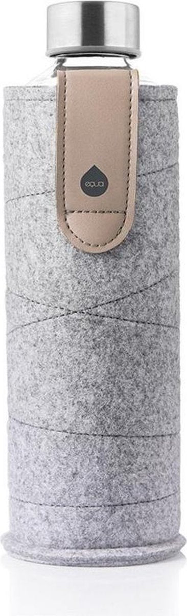 Equa waterfles Mismatch met hoes Sand Sky - 750 ml - Glas