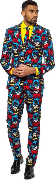 Mr. Batman™ Opposuits™ logo kostuum voor mannen - Volwassenen kostuums