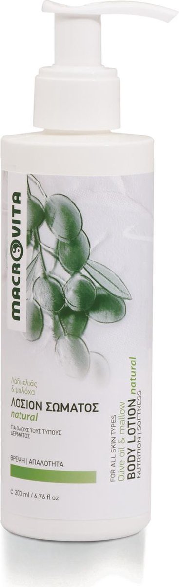 Macrovita Natuurlijke Bodylotion met Olijfolie