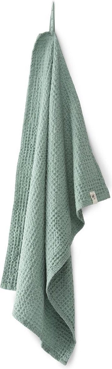 Walra voordeelset - Keukendoek Blocks - Set van 8 - Groen