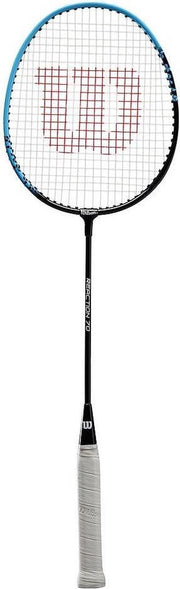 Wilson Badmintonracket Reaction 70 Aluminium Zwart/blauw 2-delig