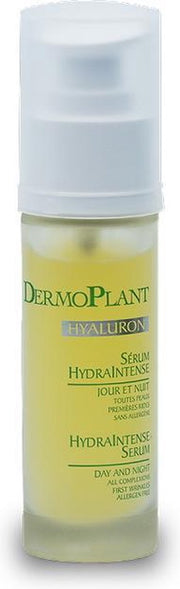 DERMOPLANT HYDRAINTENSE Serum - Met drivoudig moleculair gewicht hyaluronzuur - Biologisch - Allergenvrij - 30ml