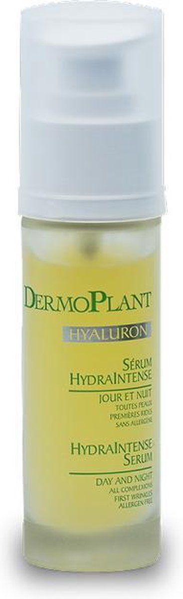 DERMOPLANT HYDRAINTENSE Serum - Met drivoudig moleculair gewicht hyaluronzuur - Biologisch - Allergenvrij - 30ml