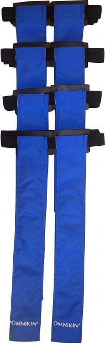 Set 4 x Flagfootball | Flagrugby Belt | Riem + 2 Flags Blauw Football Rugby