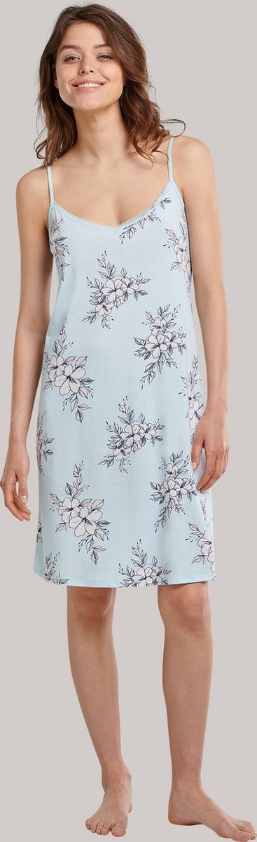 Schiesser – Feminin Floral – Nachtkleed – 173754 – Mint - 42