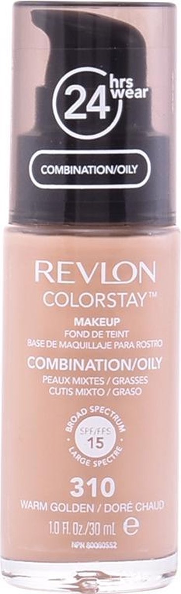 Revlon - Colorstay With Pump Makeup Combination/Oily Skin 310 Warm Golden 30Ml