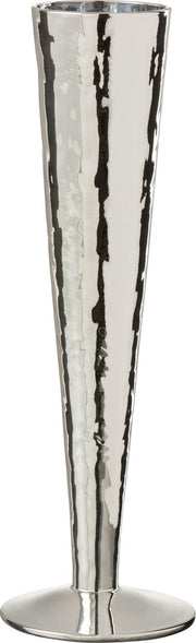 J-Line Champagneglas Oneffen Glas Zilver