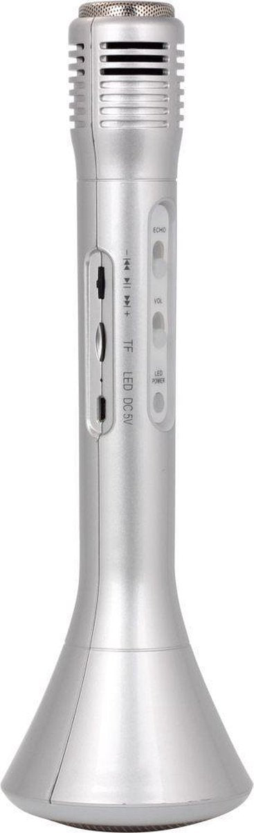 MICROFOON MET KARAOKE LUIDSPREKER & BLUETOOTH PARTY-KAMIC-SI