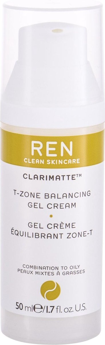 Ren Clean Skincare - Clarimatte T-Zone Balancing Gel Cream - Pleťový gelový krém