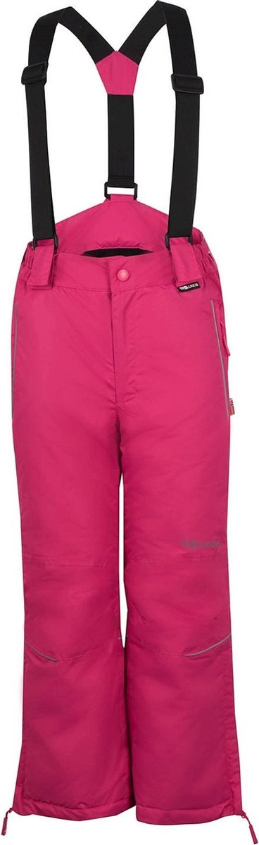 Trollkids Wintersportbroek - Maat 128  - Meisjes - roze