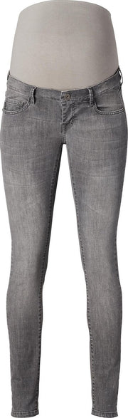 Supermom Jeans Skinny Aged Grey Zwangerschap Maat 32