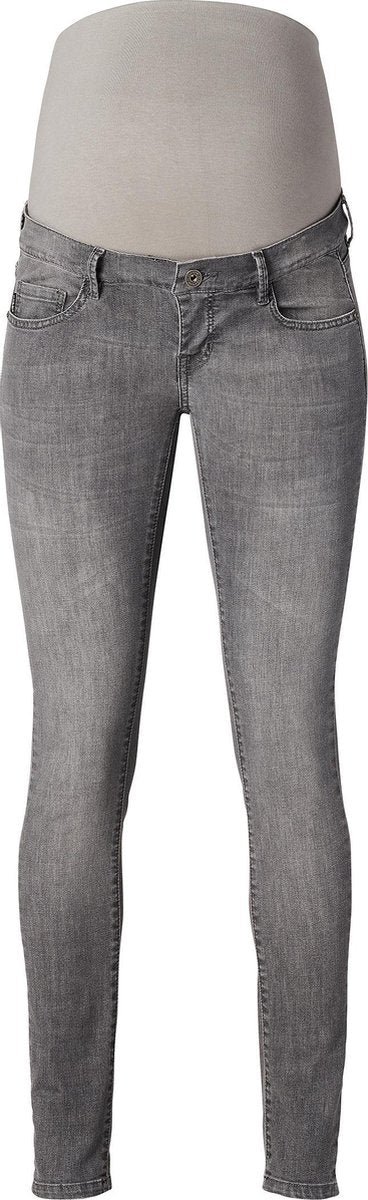 Supermom Jeans Skinny Aged Grey Zwangerschap Maat 32