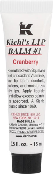 Kiehls Lip Balm 1 Cranberry 15 ml
